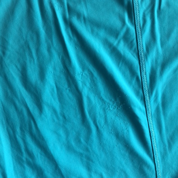 lightly used turquoise lululemon longsleeve - Picture 6 of 7